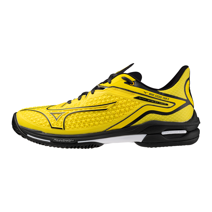 Mizuno WAVE EXCEED TOUR 6 PADEL Vibrant Yellow/Black/Black Sand